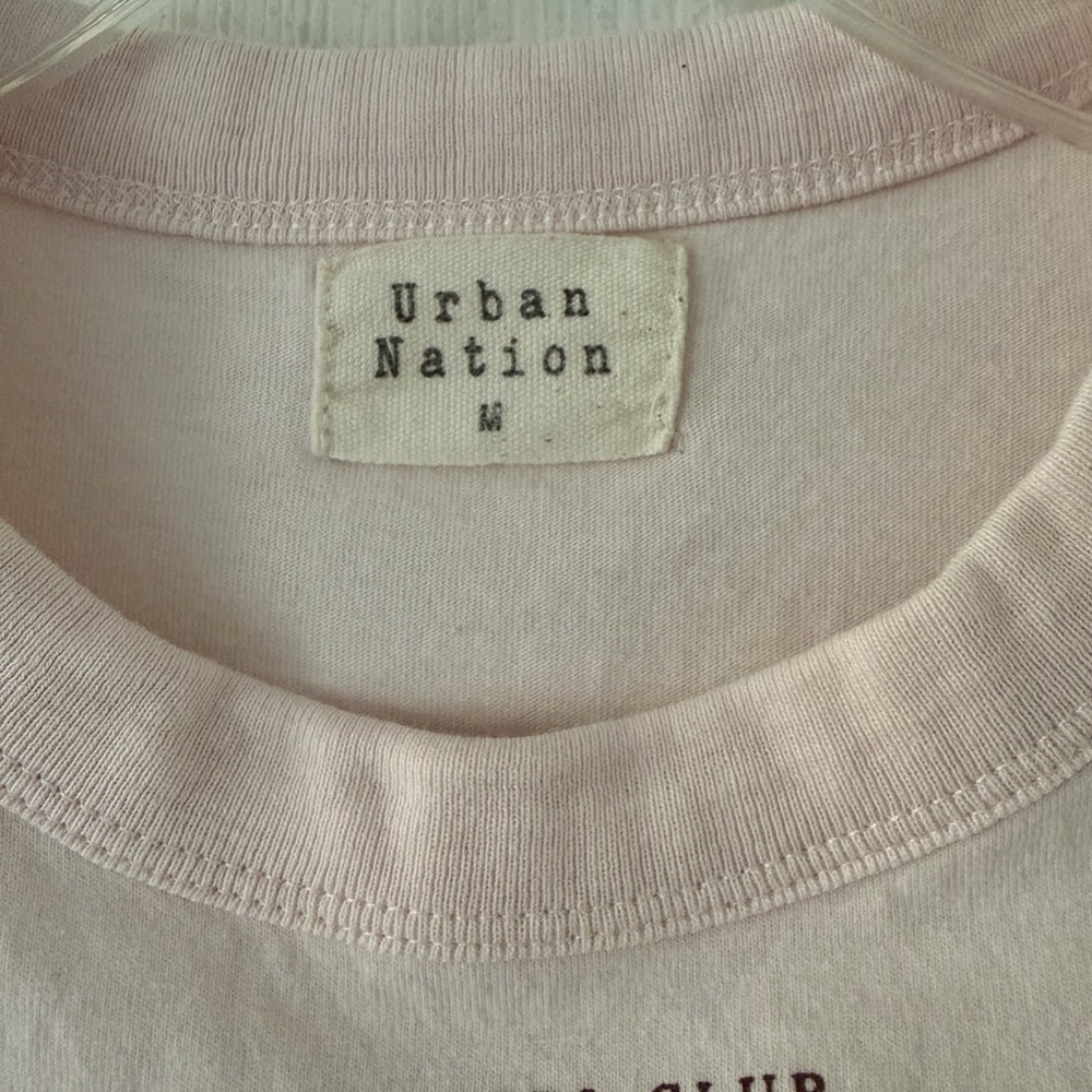 Urban Nation Light Pink Western Tee - Picture 2 of 4